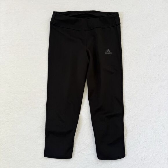 Adidas Women’s Running Response 3/4 ClimaCool Tights Reflective Capri Size Small - Picture 1 of 7